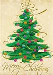 CA4204-Q<br>Bright and Merry Christmas Tree